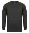 H725 Mens Crew Neck Jumper Grey Marl colour image